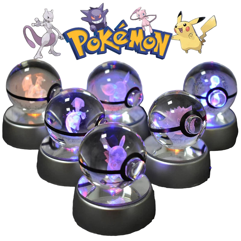 PokeBall de Cristal 3D