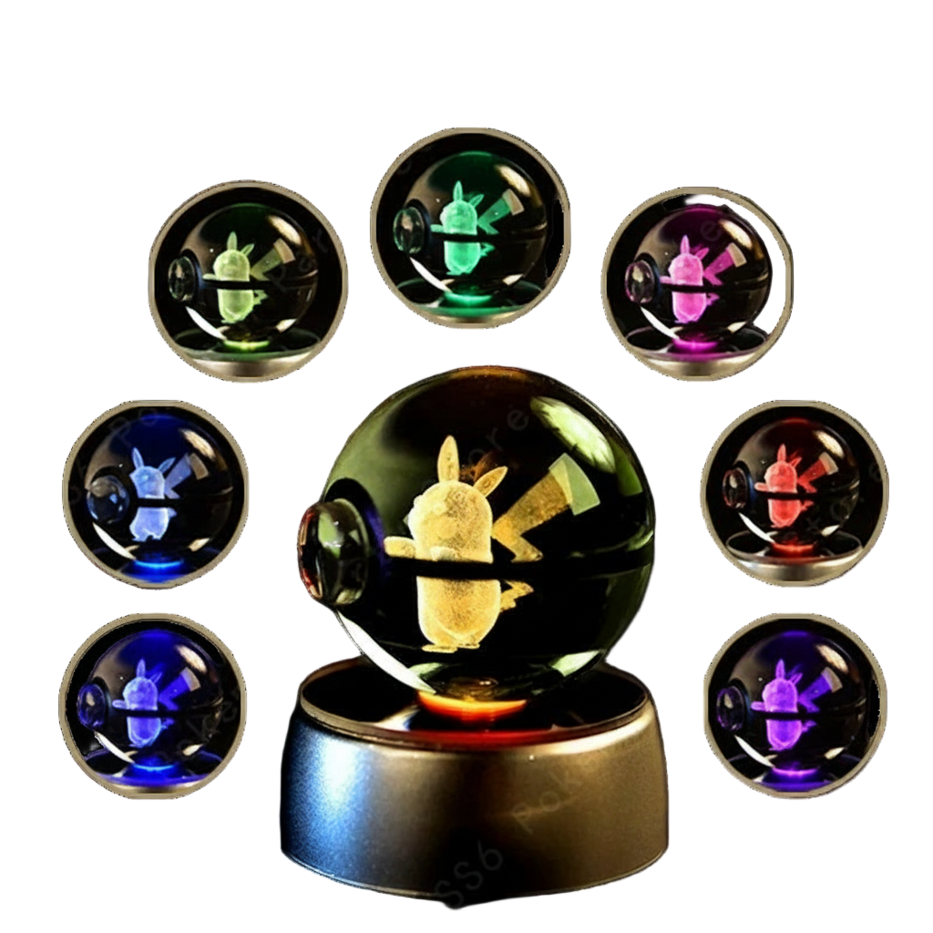 PokeBall de Cristal 3D